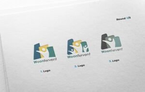 Woonfervent logo Ontwerpfase 2/3